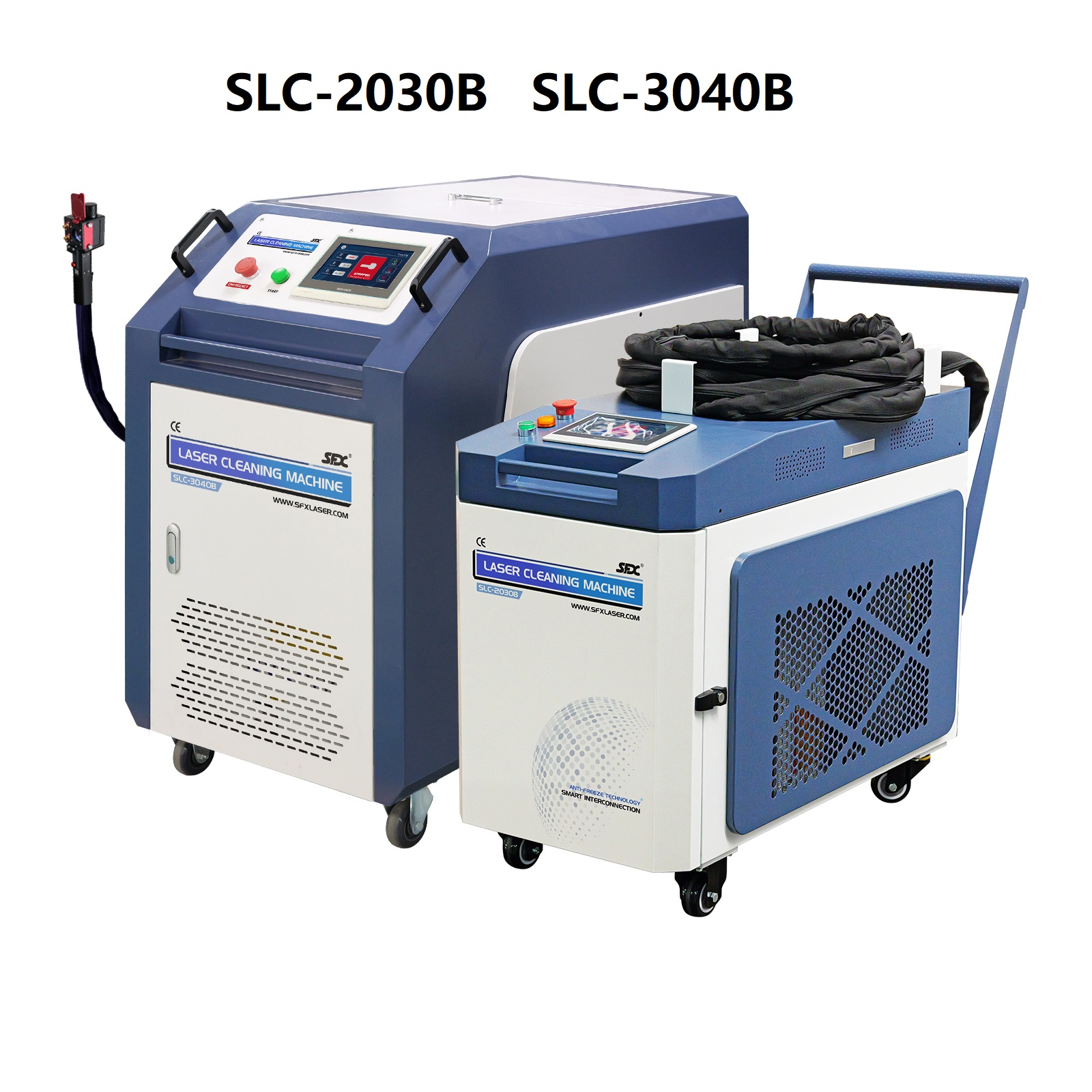 2000W 3000W Double Wobble Laser Cleaning Machine Handheld Laser Rust Removal Machine